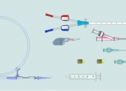 2 Lumen Hemodialysis Catheters Sets with Y-Introducer Needle - Subclavian & Femoral Approach
