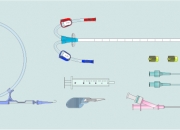 2 Lumen Hemodialysis Catheters Sets with Y-Introducer Needle  - Internal Jugular Approach