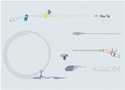1 Single Lumen Catheter Sets with Needle-Free Valves and Y-Introducer Needle